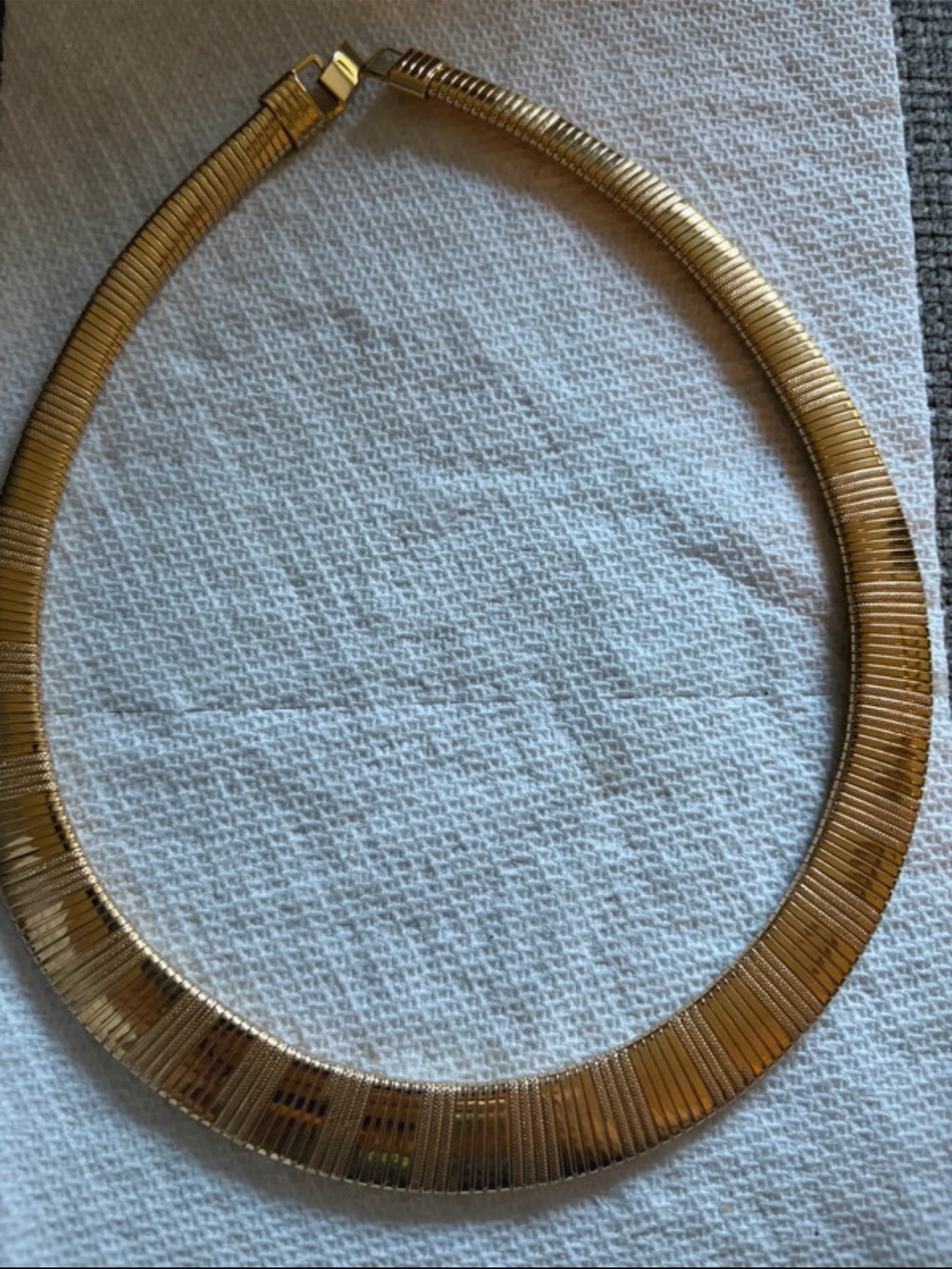 Gold Collar Necklace - Elegant Women’s Statement Choker